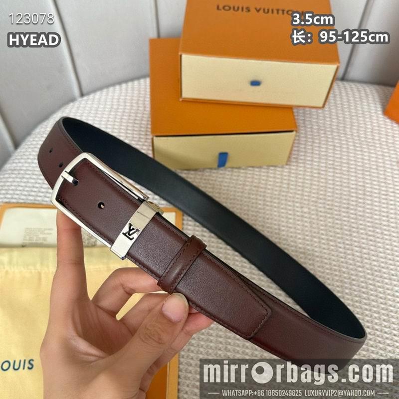 Replica LV belt 35mmX95-125cm 8L31