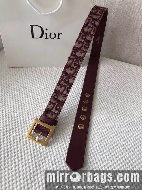 Replica Dior Belt 34mmX95-125cm 7D23