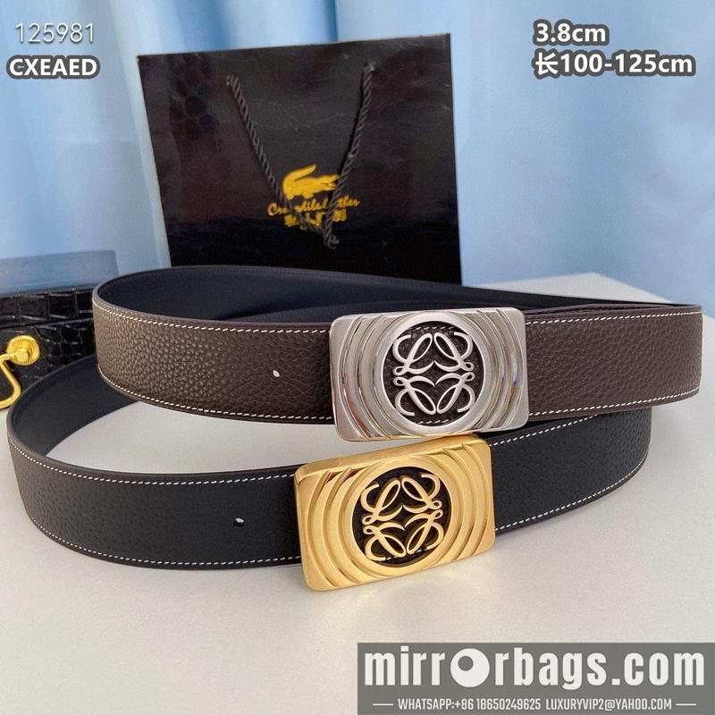 Replica Loewe belt 38mmX100-125cm 8L08