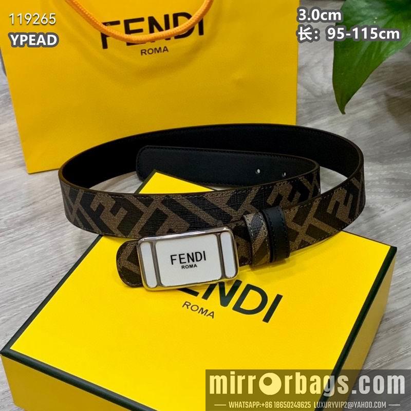 Replica Fendi belt 30mmX95-115cm 8L18