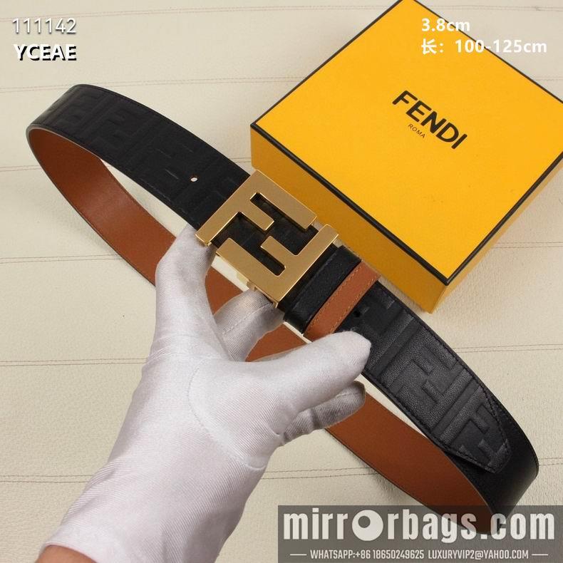 Replica Fendi Belt 38mmX100-125CM 8L07