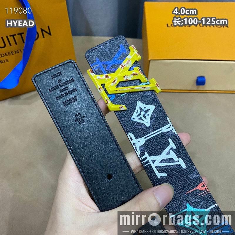 Replica LV belt 40mmX100-125cm 8L46