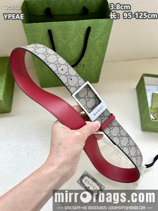 Replica Gucci belt 38mmX95-125cm 8L01