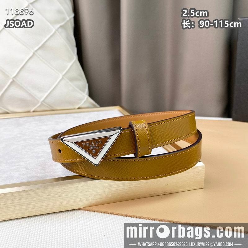 Replica Prada belt 25mmX90-115cm 8L040801
