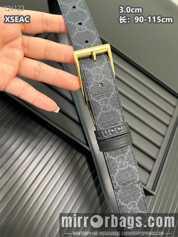 Replica Gucci belt 30mmX90-115cm 8L07