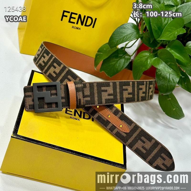 Replica Fendi belt 38mmX100-125cm 8L14