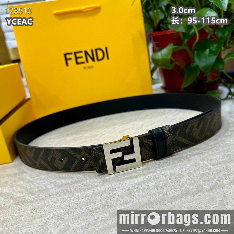 Replica Fendi belt 30mmX95-115cm 8L20
