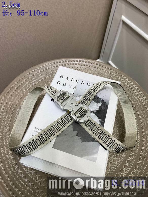 Replica Dior Belt 25mmX95-110cm 8L02