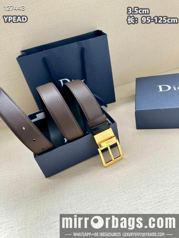 Replica Dior belt 35mmX95-125cm 8L34
