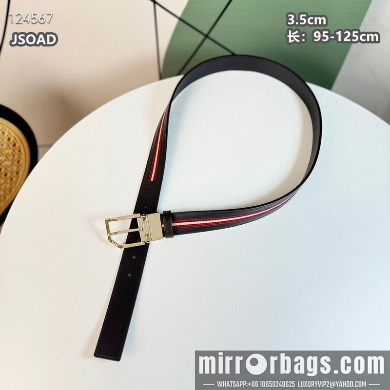 Replica Bally belt 35mmX95-125cm 8L17