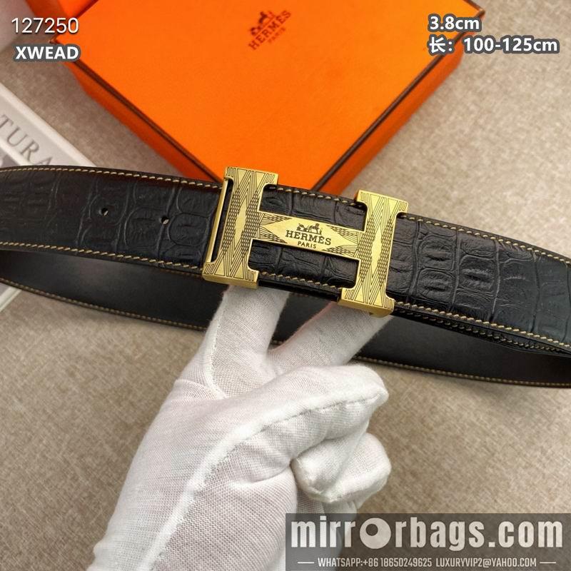 Replica Hermes belt 38mmX100-125cm 8L58