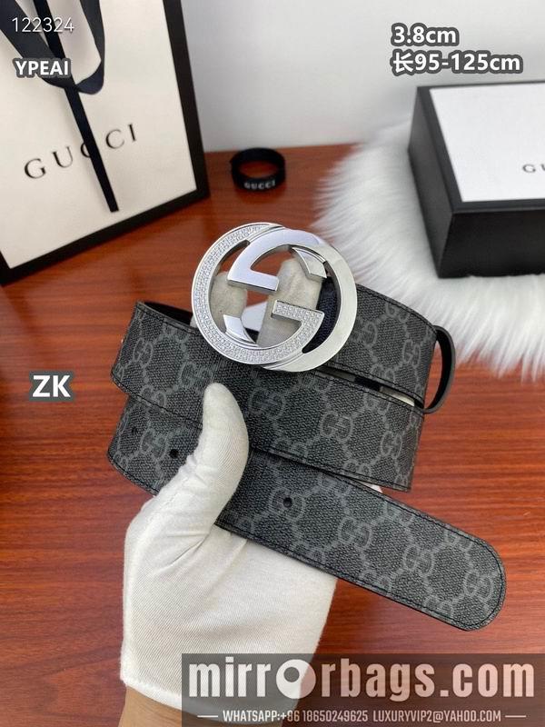 Replica Gucci belt 38mmX95-125cm 8L20