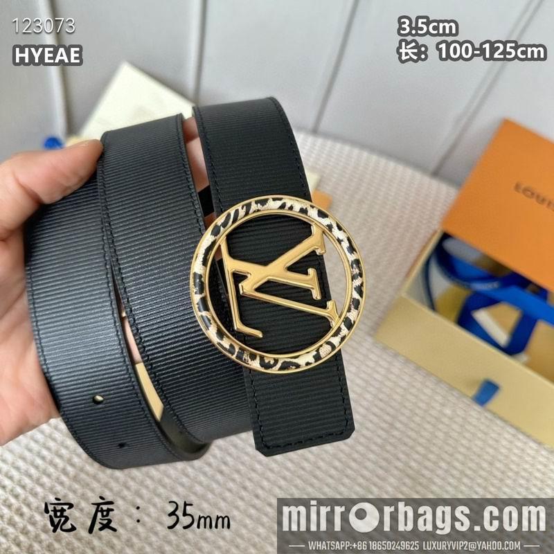 Replica LV belt 35mmX100-125cm 8L23