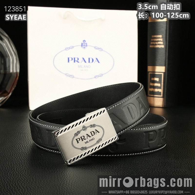 Replica Prada belt 35mmX100-125cm 8L57