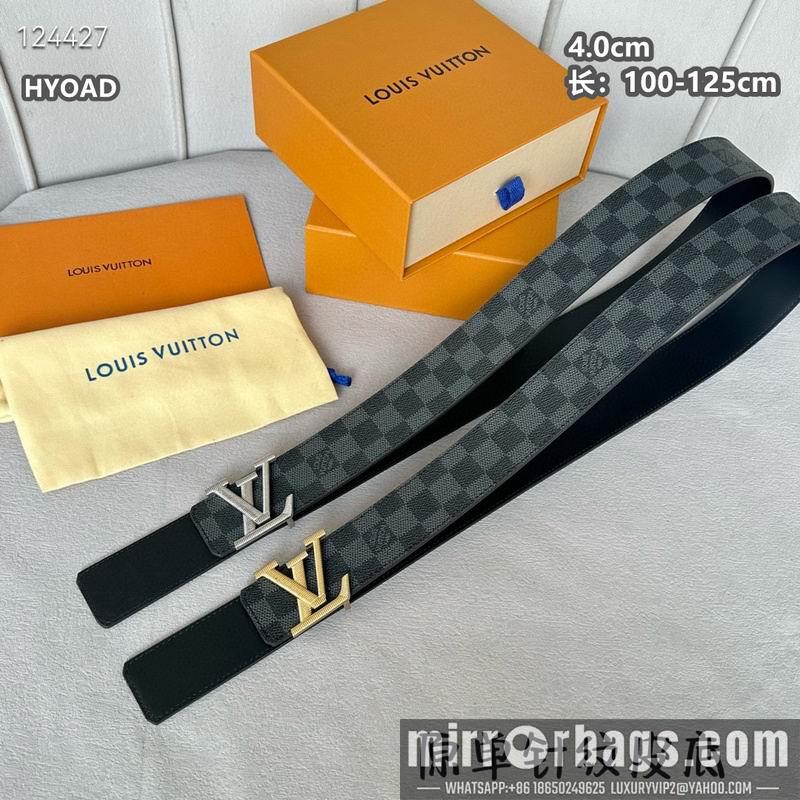 Replica LV belt 40mmX100-125cm 8L57