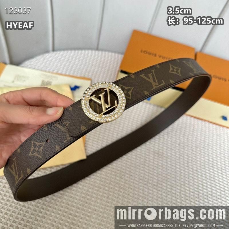 Replica LV belt 35mmX95-125cm 8L02