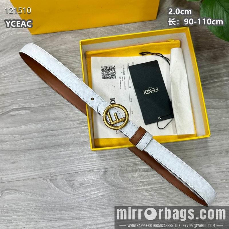 Replica Fendi belt 20mmX90-110cm 8L17