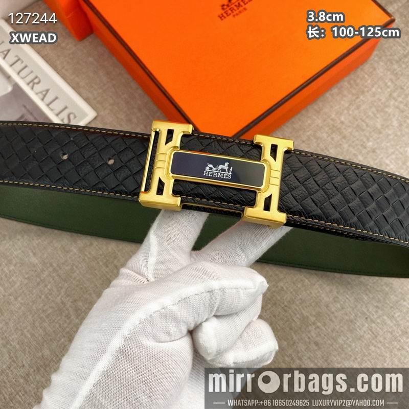 Replica Hermes belt 38mmX100-125cm 8L55