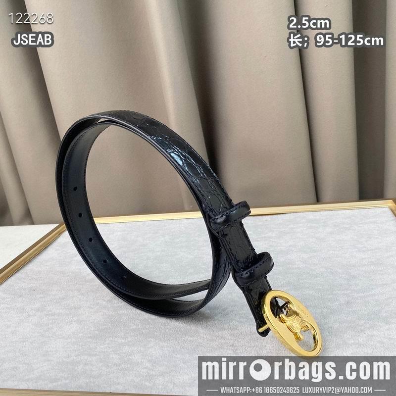 Replica Celine belt 25mmX95-125cm 8L22