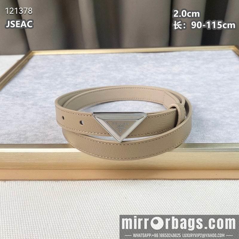 Replica Prada belt 20mmX90-115cm 8L04