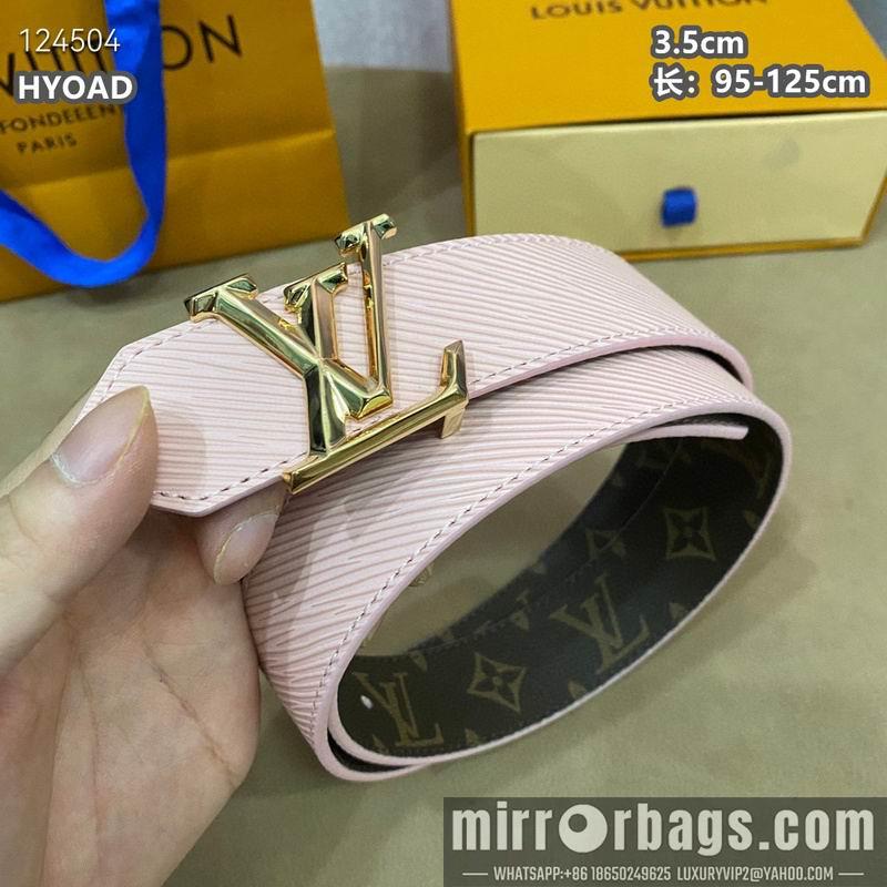Replica LV belt 35mmX95-125cm 8L11