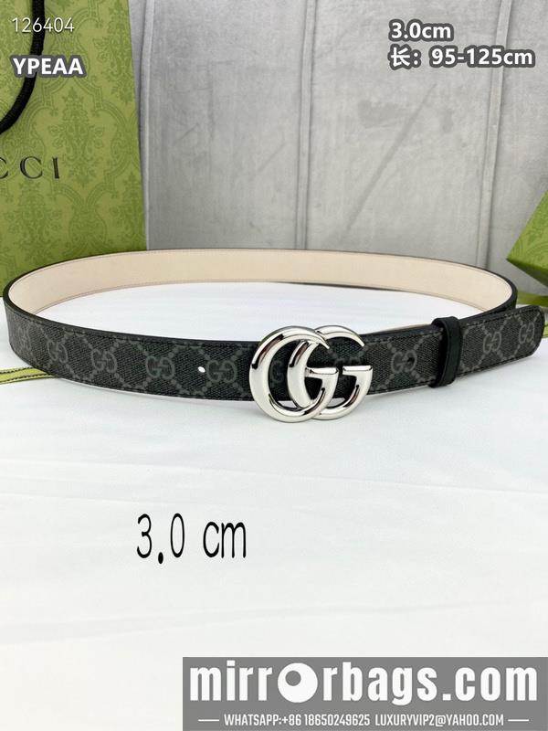 Replica Gucci belt 30mmX95-125cm 8L20