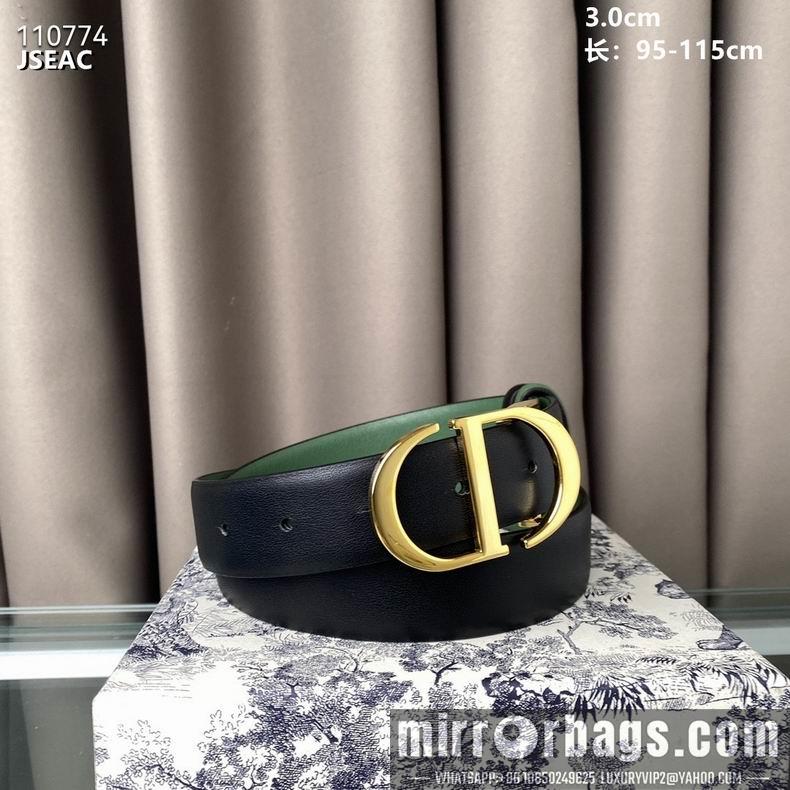 Replica Dior Belt 30mmX95-115cm 8L08