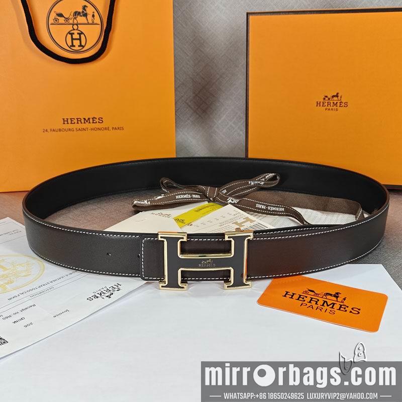 Replica Hermes belt 38mmX90-125cm lb01