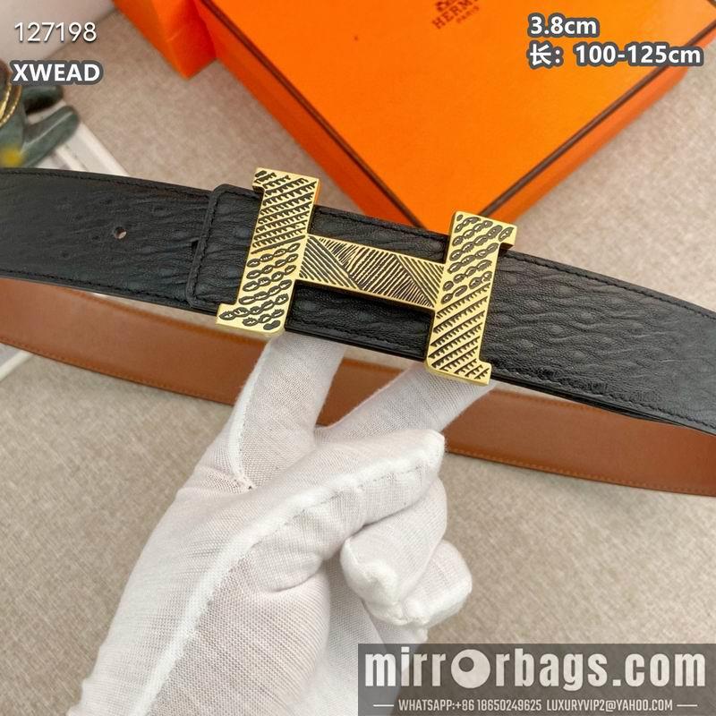 Replica Hermes belt 38mmX100-125cm 8L50