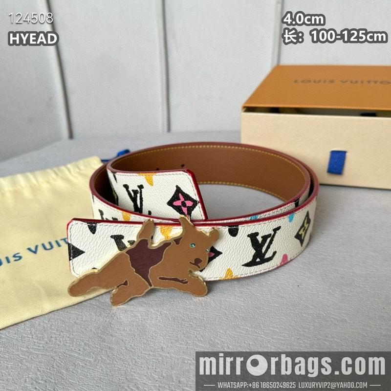 Replica LV belt 40mmX100-125cm 8L48