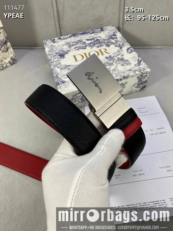 Replica Dior Belt 35mm 95-125cm 8L11
