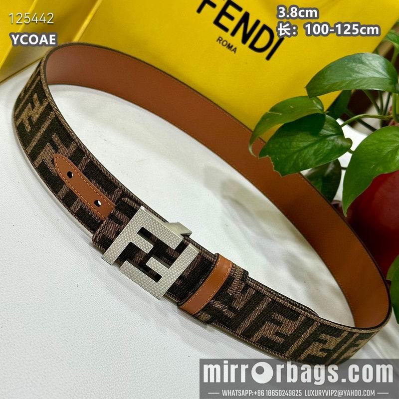 Replica Fendi belt 38mmX100-125cm 8L13