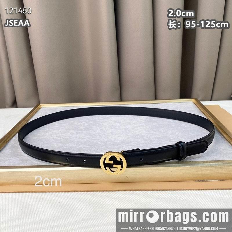 Replica Gucci belt 20mmX95-125cm 8L16