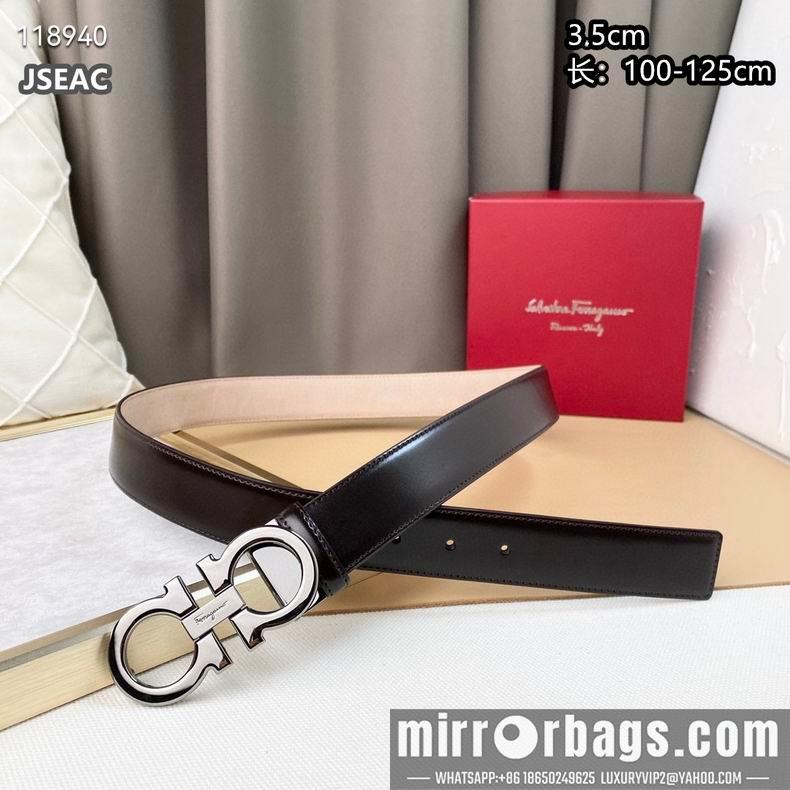 Replica Ferragamo belt 35mmX100-125cm 8L04