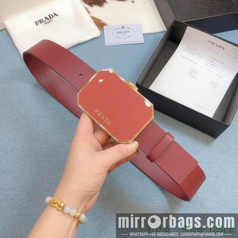 Replica Prada Belt 40mmX95-115cm sj01
