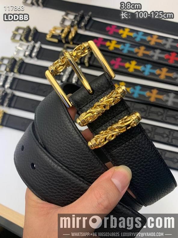 Replica Chrome Hearts belt 38mmX100-125cm 8L16