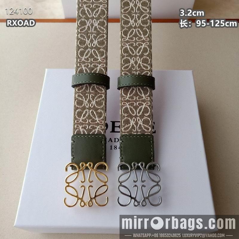 Replica Loewe belt 32mmX95-125cm 8L01