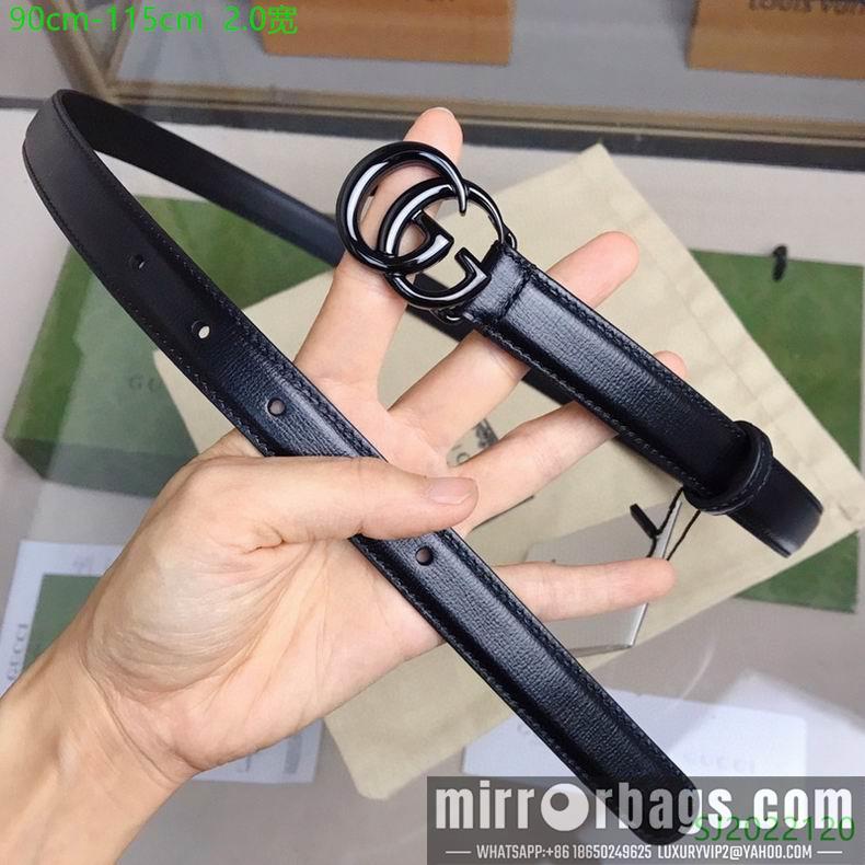 Replica Gucci Belt 20mmX90-115cm 7D02