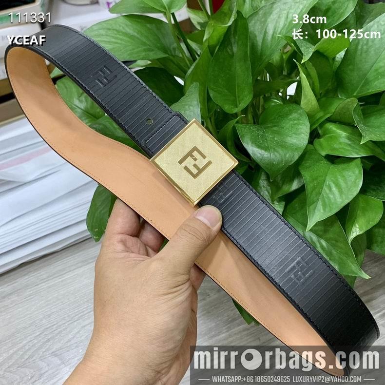 Replica Fendi Belt 38mmX100-125CM 8L09