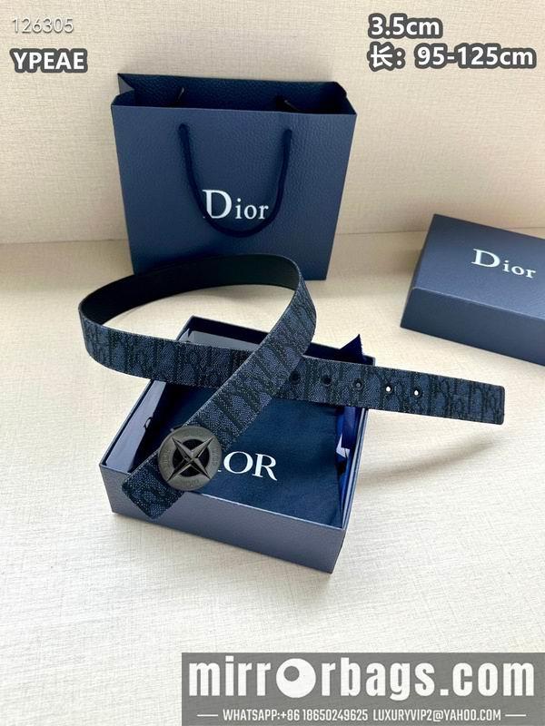 Replica Dior belt 35mmX95-125cm 8L19