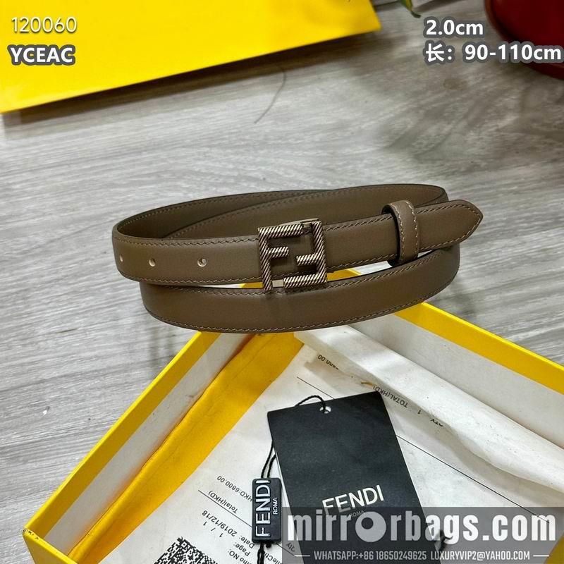 Replica Fendi belt 20mmX90-110cm 8L12