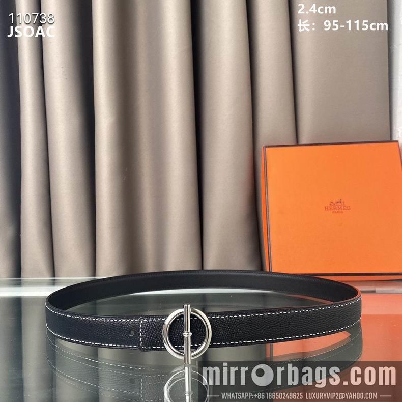 Replica Hermes Belt 24mmX95-115cm 8L03