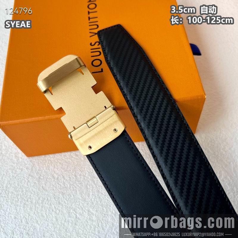 Replica LV belt 35mmX100-125cm 8L37