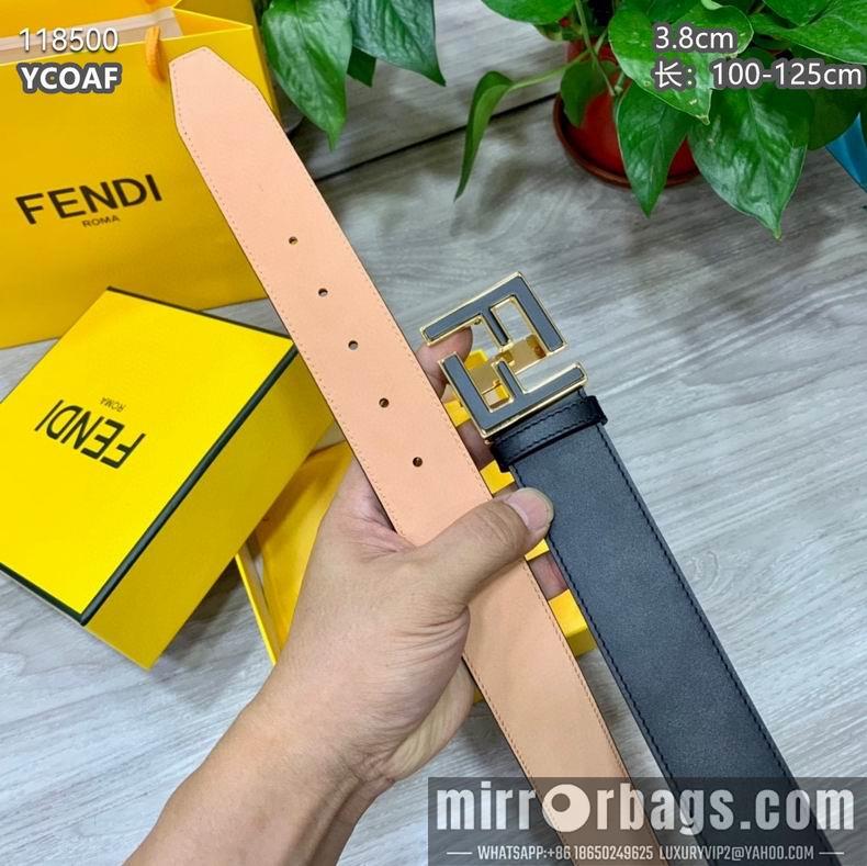 Replica Fendi belt 38mmX100-125cm 8L03