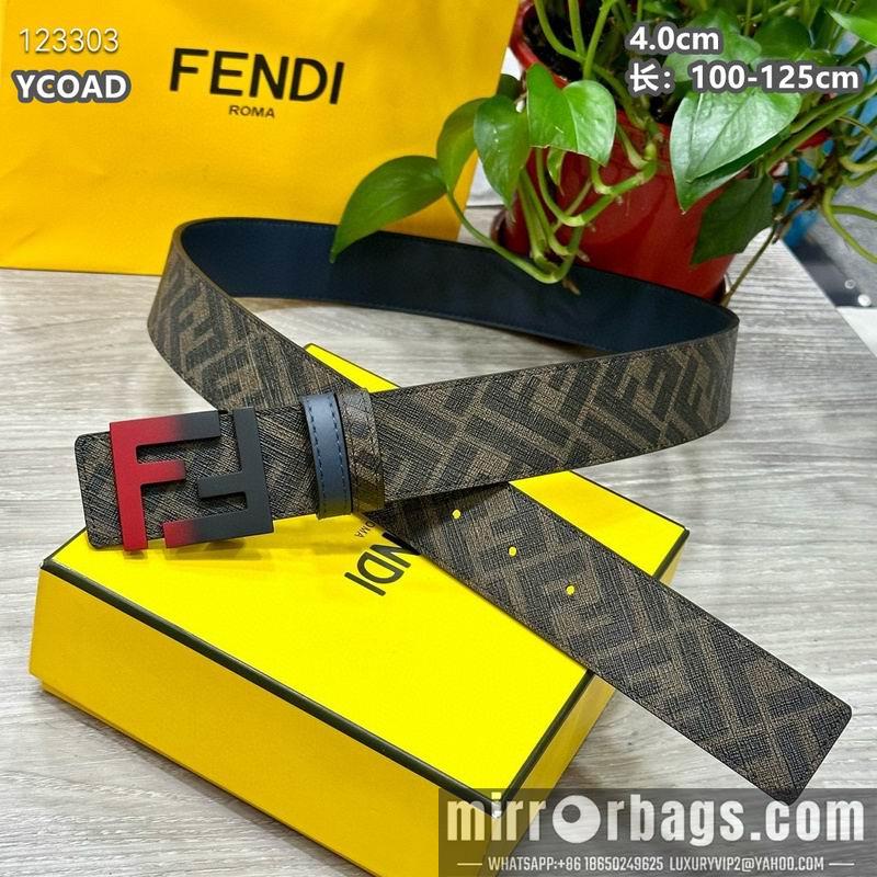 Replica Fendi belt 40mmX100-125cm 8L76