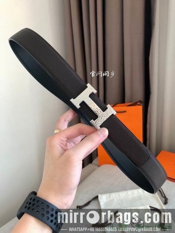 Replica Hermes Belt 32mmX95-110cm 7D23
