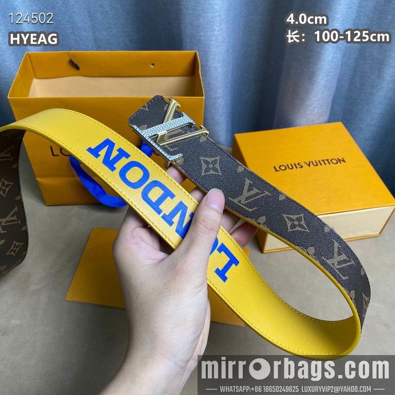 Replica LV belt 40mmX100-125cm 8L34