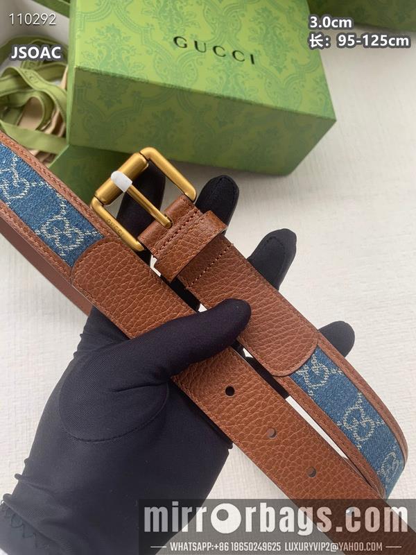 Replica Gucci belt 30mmX95-125cm 8L15