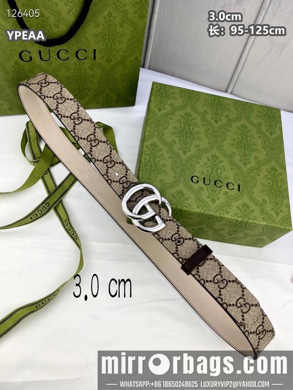 Replica Gucci belt 30mmX95-125cm 8L20