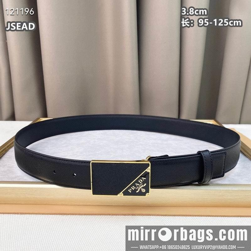 Replica Prada belt 38mmX95-125cm 8L03